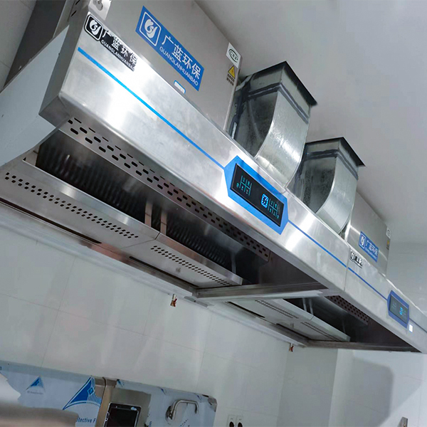 廚房飯店商用環(huán)保煙罩一體機